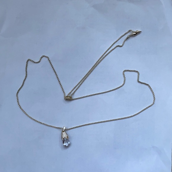 Kendra Scott Becky necklace in gold - Picture 2 of 10